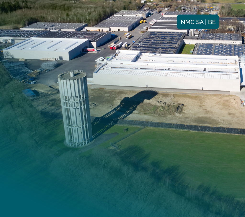 NMC strengthens its site in Eynatten with new storage and production halls